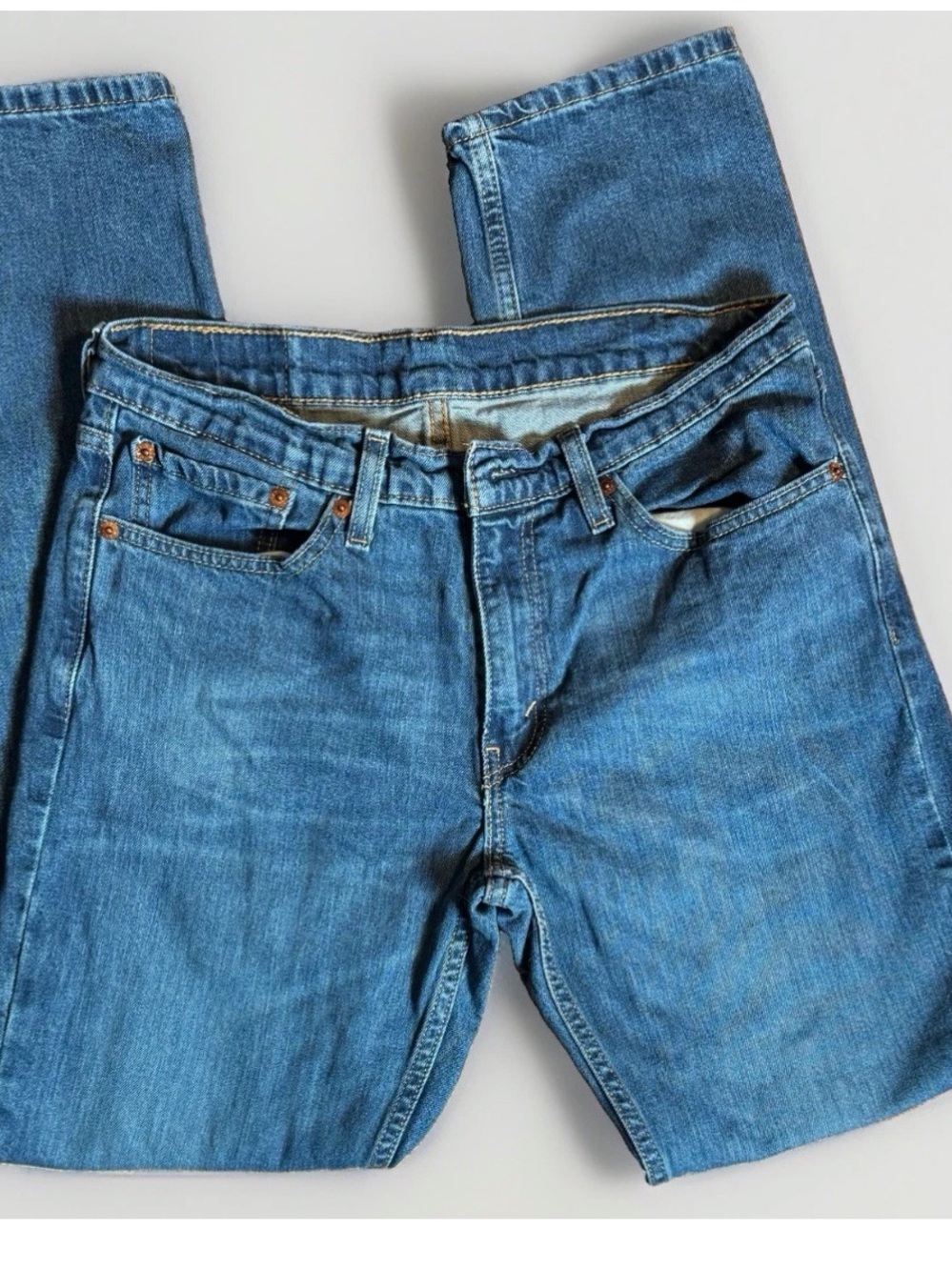 (31x32) LEVI STRAUSS 511 Medium Blue Jeans